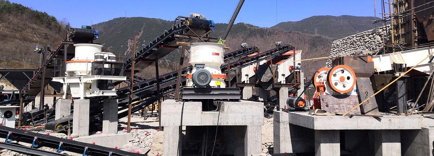 广西桂林500t/h河卵石制砂生产线